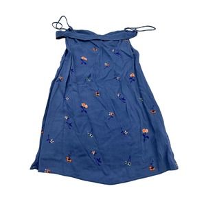 Honey Punch Blue Floral Dress